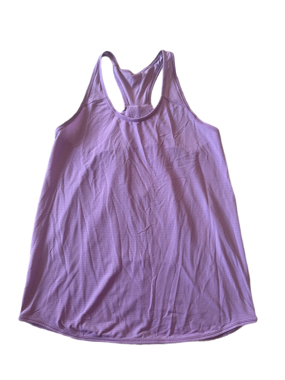 Lululemon Racerback Textured Tank Lavender Size 8
